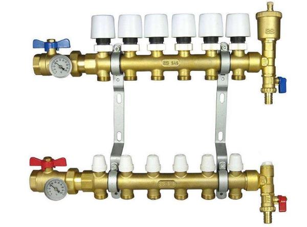 西宁地暖分集水器 西宁地暖分集水器